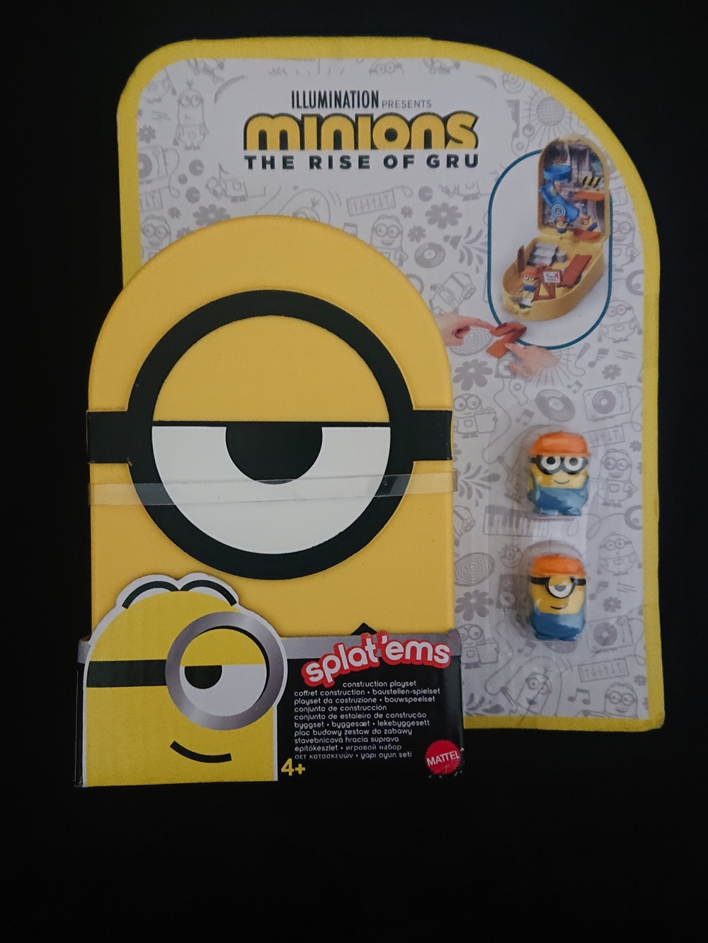 Despicable Me Minions The Rise of Gru - Splat 'Ems Minion Construction Playset